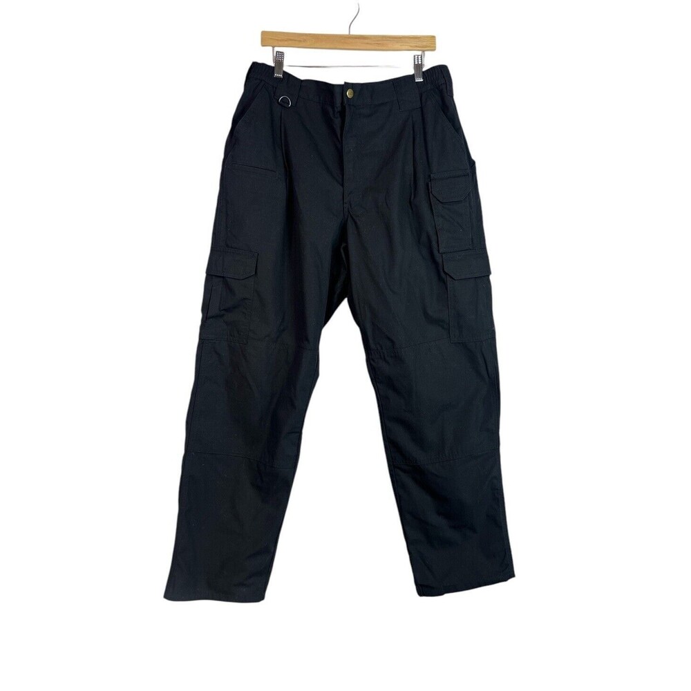5.11 Tactical Pants Men Hike Camp Fish Outdoor Black Grunge Size 38 X 32